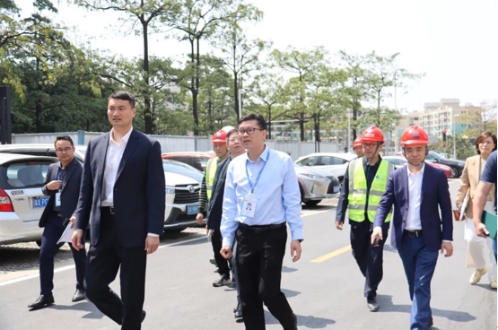 北滘镇党委书记、镇长王德华前往AGGAME（中国）官方网站-AG GAMES建科集团佛肇分公司重点项目调研